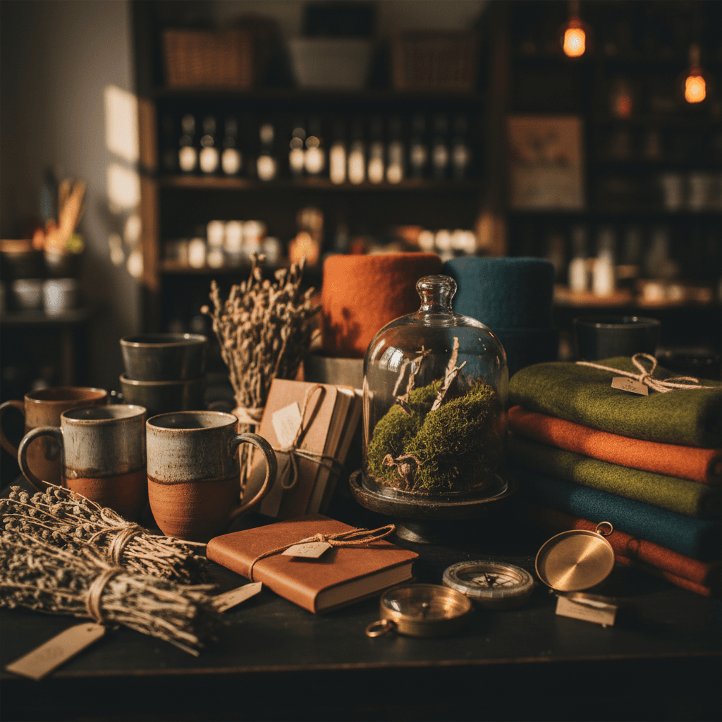 Specialty and unique items available at Thelmas Shops