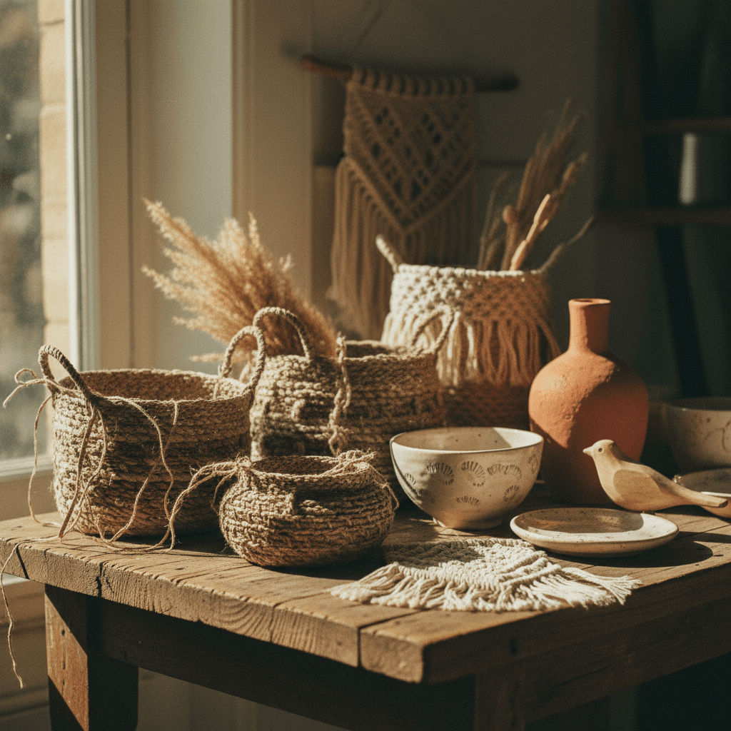 Specialty and handcrafted home decor items